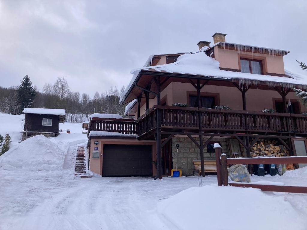 Apartmán u Bětky v zimě