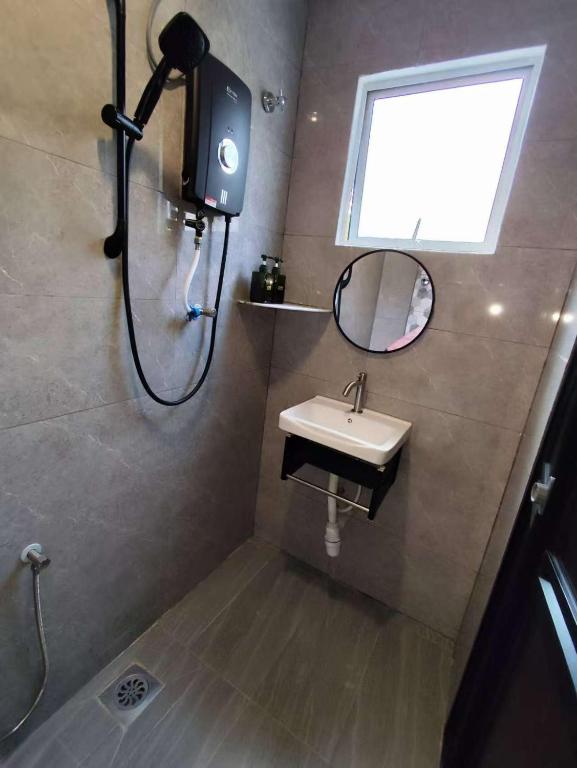 Koupelna v ubytování MUSANG ONG HOTEL