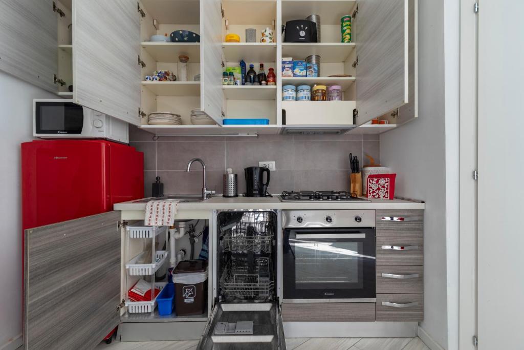 A cozinha ou kitchenette de Casa Carozzi