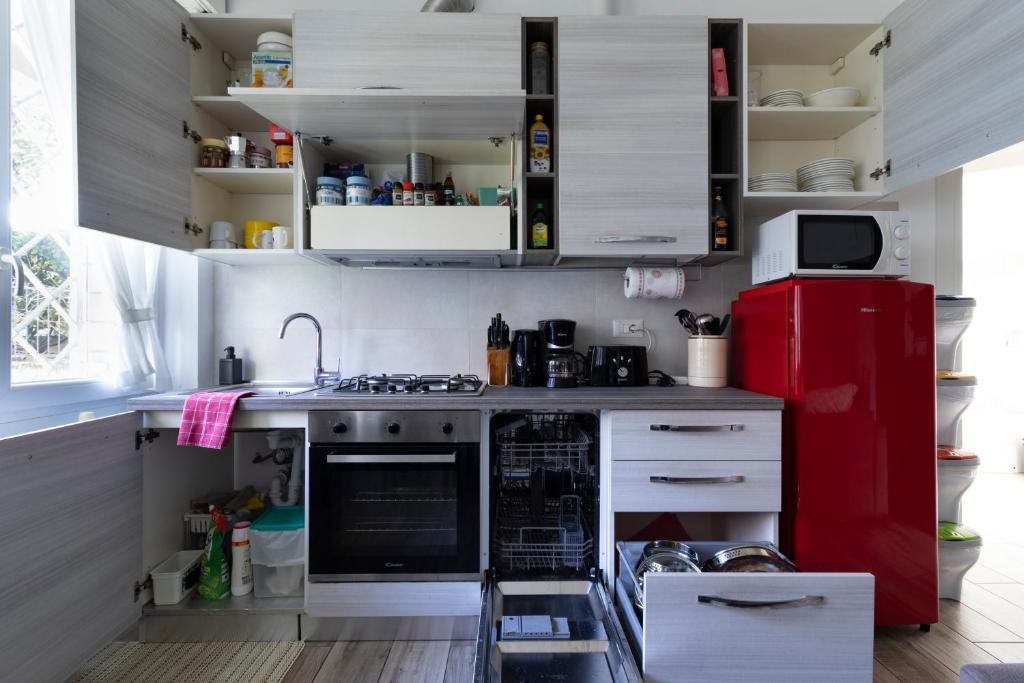 A cozinha ou kitchenette de Casa Carozzi