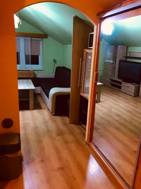 Postel nebo postele na pokoji v ubytování Penzion Iris