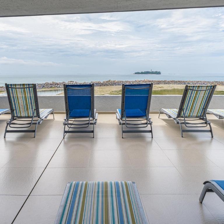 Balkón nebo terasa v ubytování Hotel Punta Azul