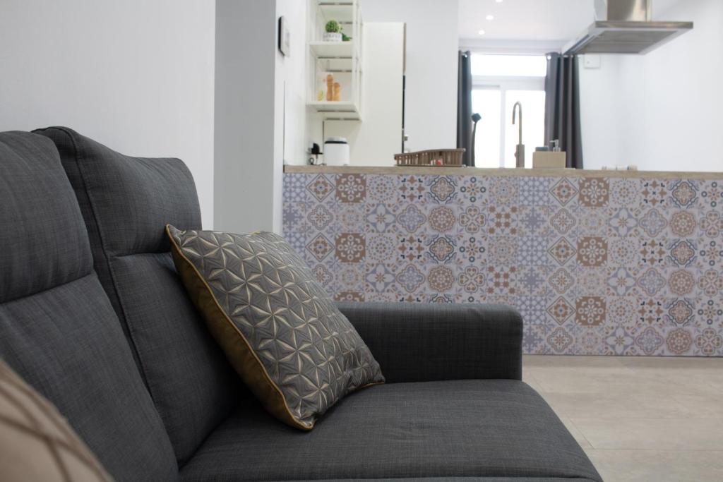 Posezení v ubytování Sandstone Apartment 19