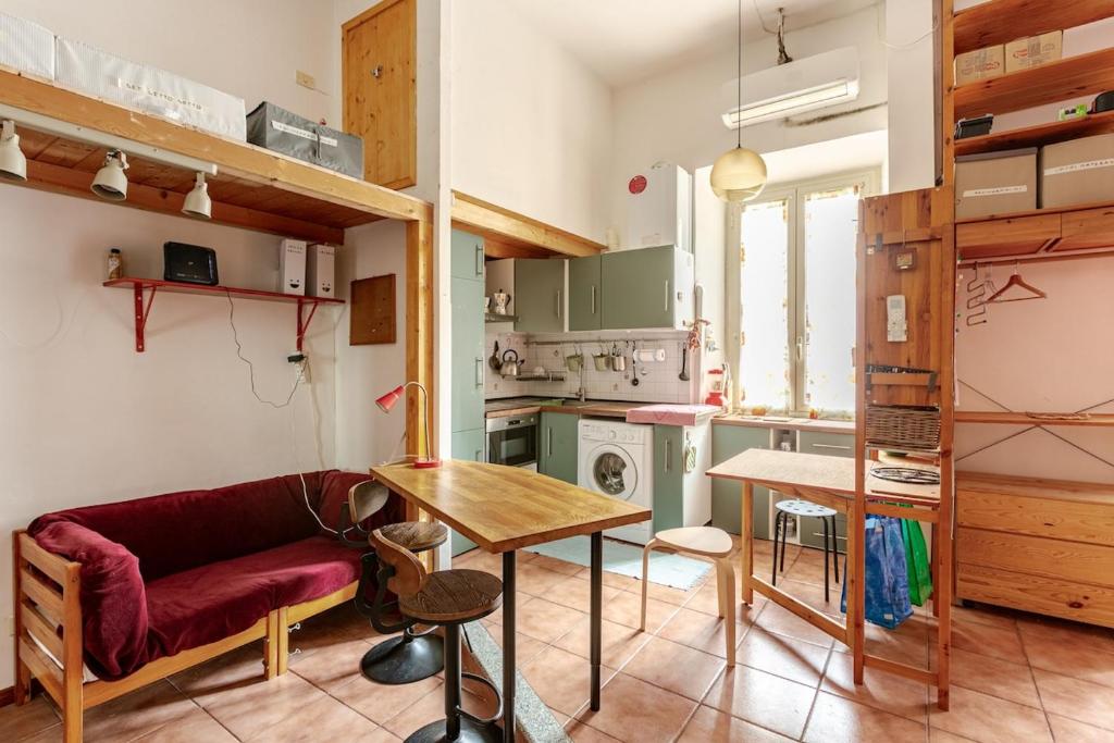 Cozy studio at pedestrian street