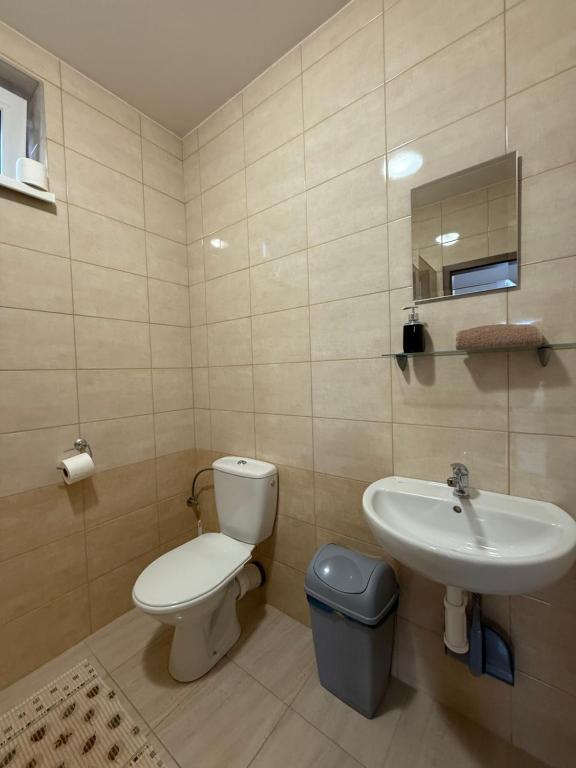 Koupelna v ubytování Apartmán Tereza
