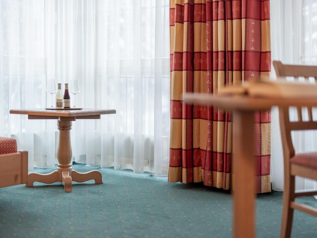 Nápoje v ubytování Hotel Garni Europa