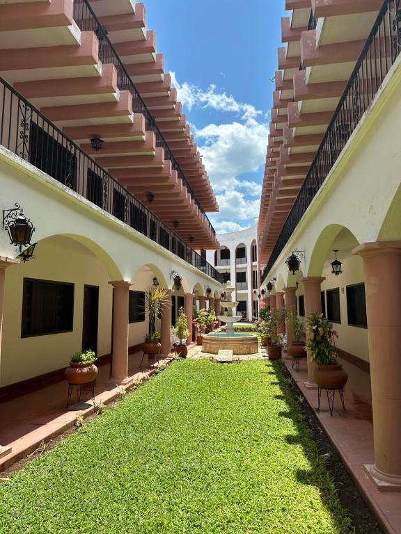 Budova, kde se hotel nachází