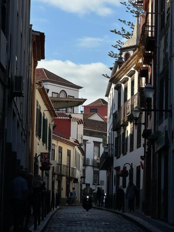 El barri de l'hostal o pensió o un barri que hi ha a prop