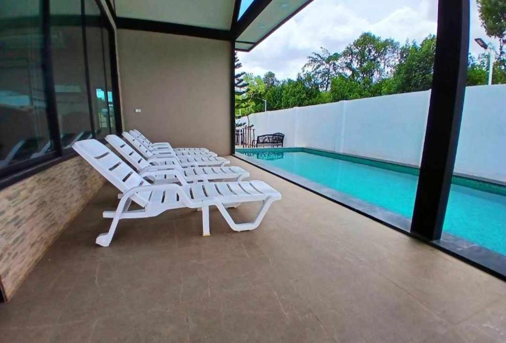 Πισίνα στο ή κοντά στο Natur Pool Villa Khaoyai