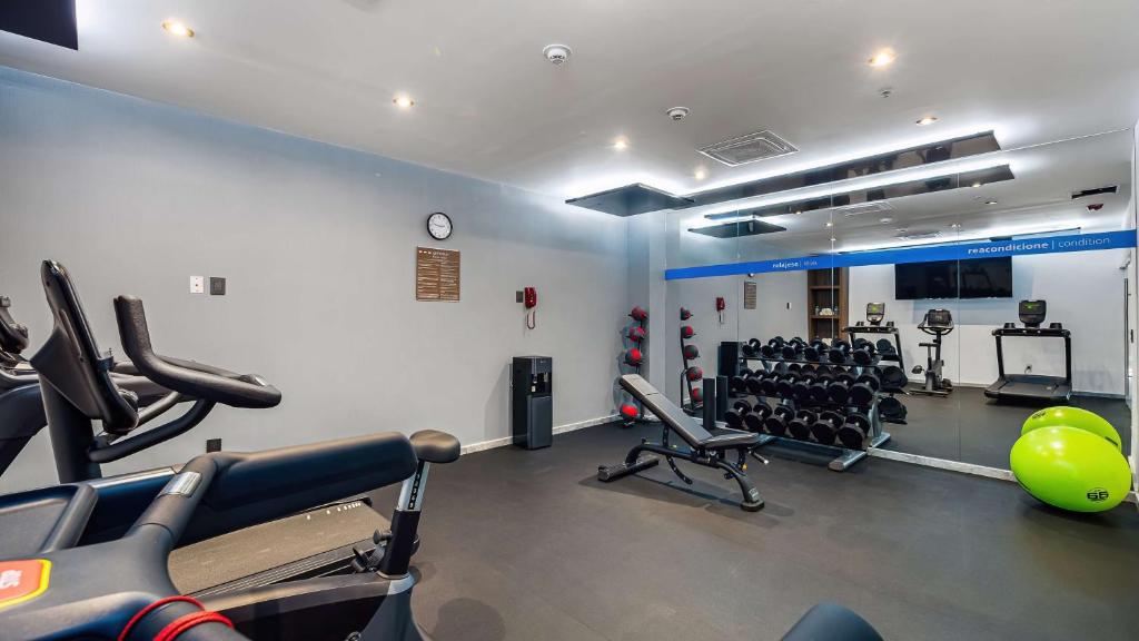 Fitness centrum a/nebo fitness zařízení v ubytování Hampton By Hilton Queretaro Juriquilla