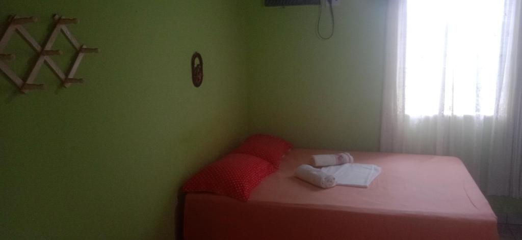 Postel nebo postele na pokoji v ubytování Pousada Pé na Trilha