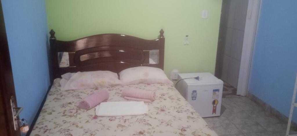 Postel nebo postele na pokoji v ubytování Pousada Pé na Trilha
