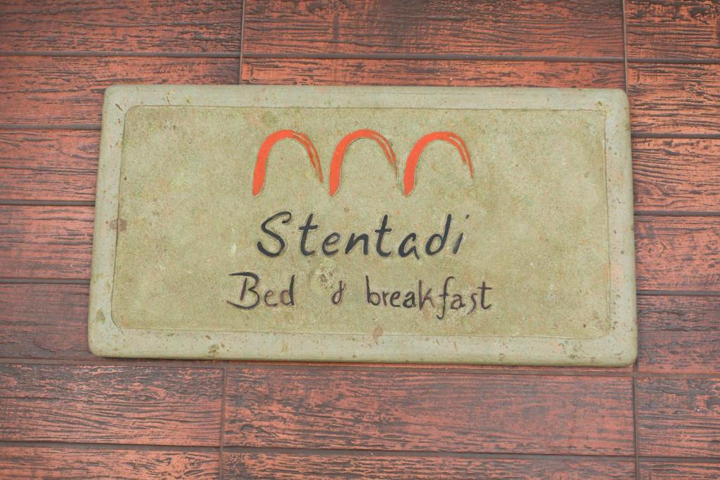 Certifikát, hodnocení, plakát nebo jiný dokument vystavený v ubytování B&B Stentadì