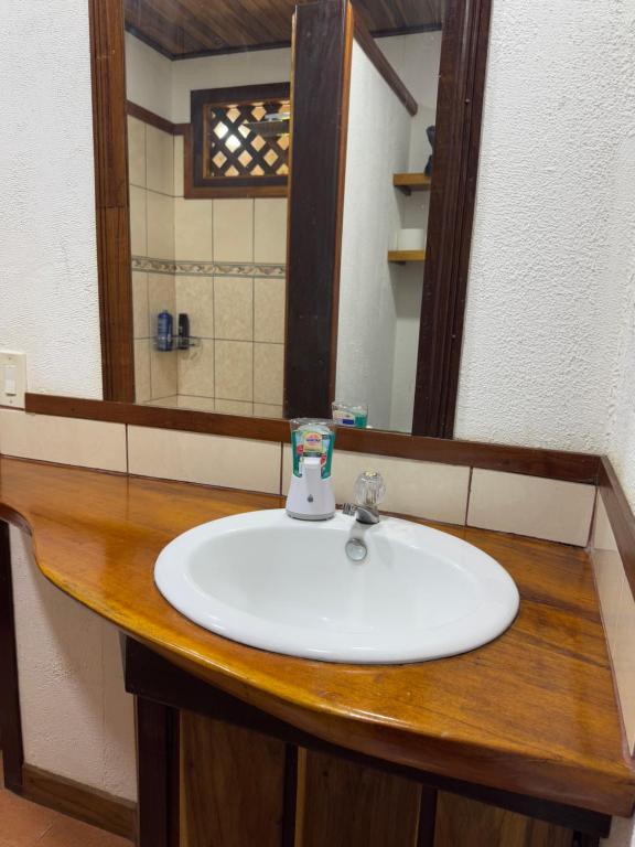 Koupelna v ubytování Plaza Tucanito