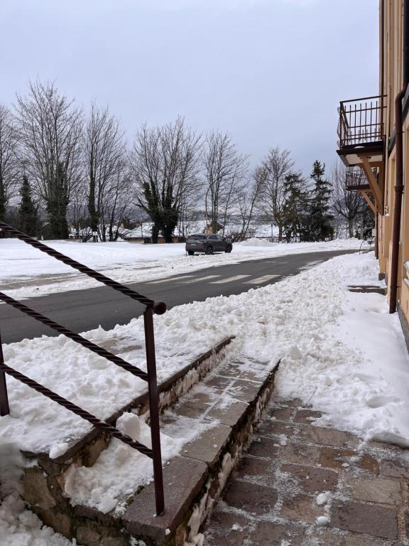 Residenza Fonticella durante l'inverno