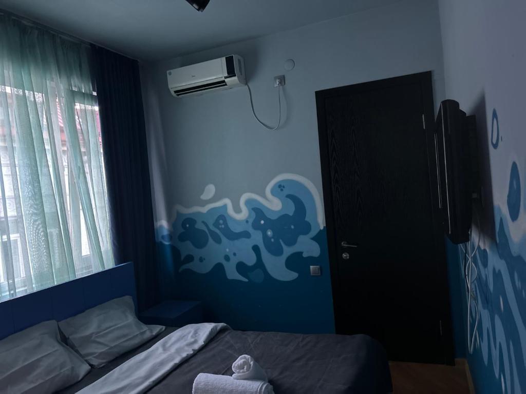 Postel nebo postele na pokoji v ubytování Porta Hostel