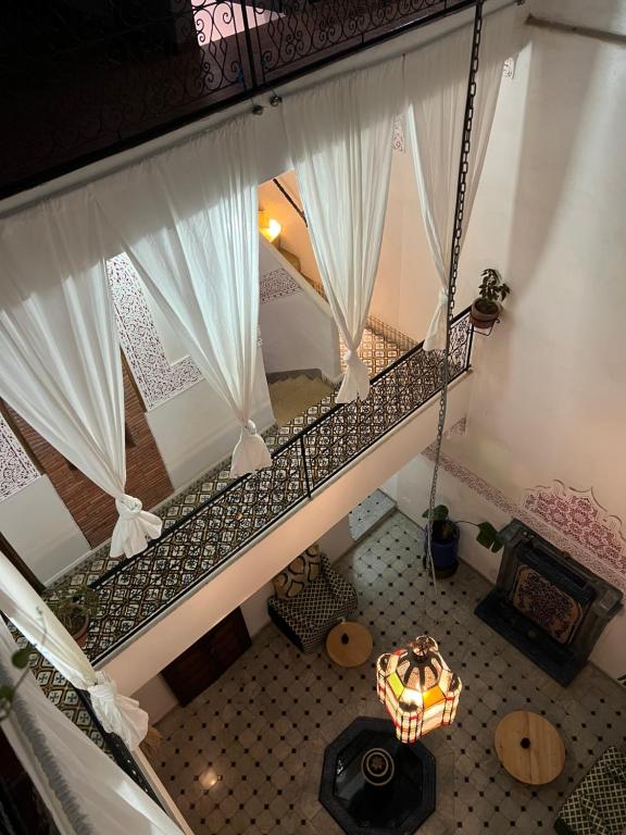 Balkón nebo terasa v ubytování Riad La Perla Bianca