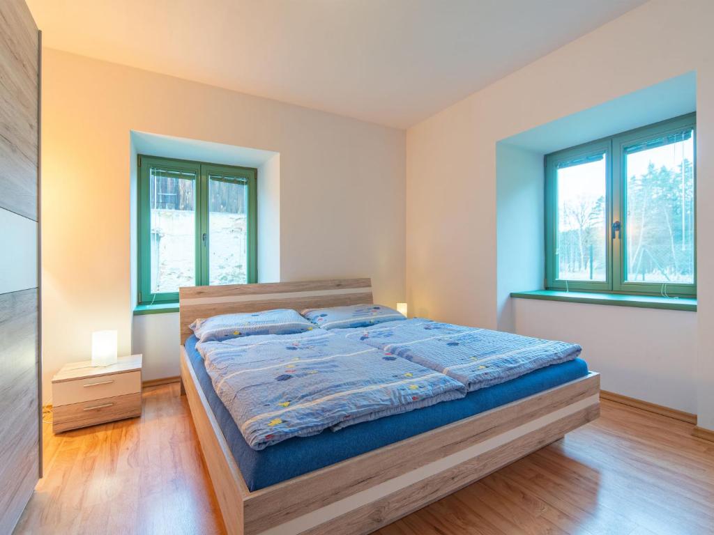 Postel nebo postele na pokoji v ubytování Holiday Home Klobasná by Interhome