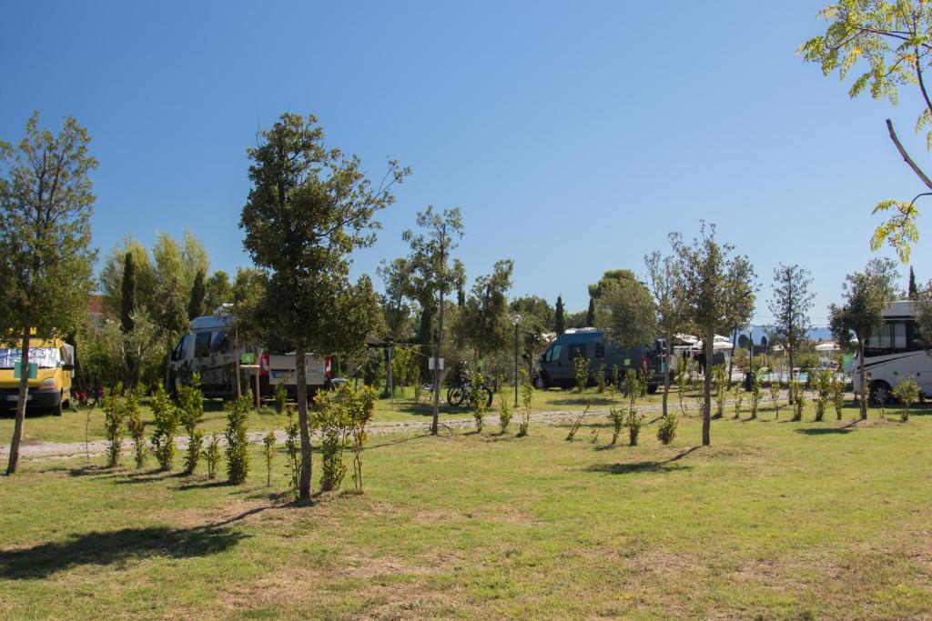 Zahrada ubytování Agricampeggio Ippocampo
