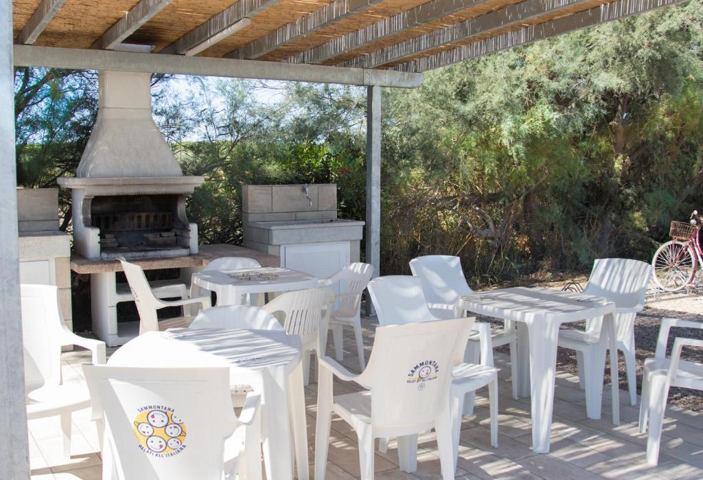 Patio nebo venkovní prostory v ubytování Agricampeggio Ippocampo
