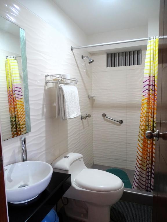 Vannituba majutusasutuses Hospedaje Dimar Inn