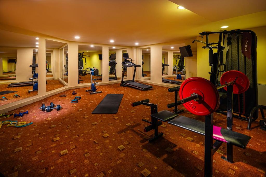Fitness centrum a/nebo fitness zařízení v ubytování The Social Hotel by Networking Premium