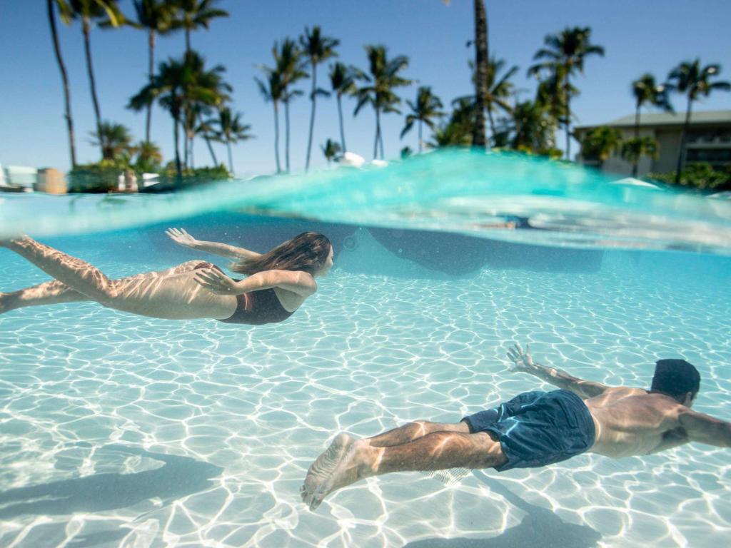Bazén v ubytování Fairmont Orchid nebo v jeho okolí