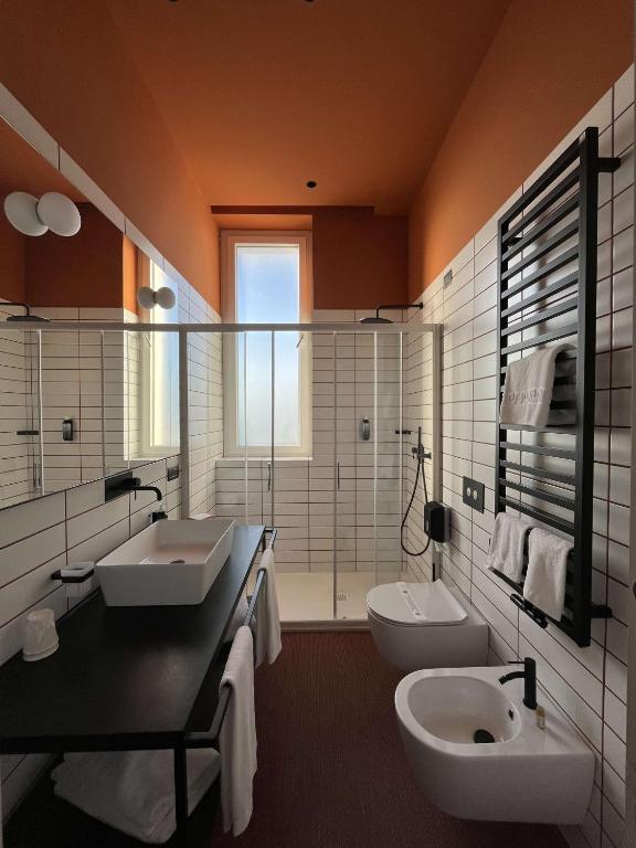Koupelna v ubytování Best Western Plus Dimora del Monaco