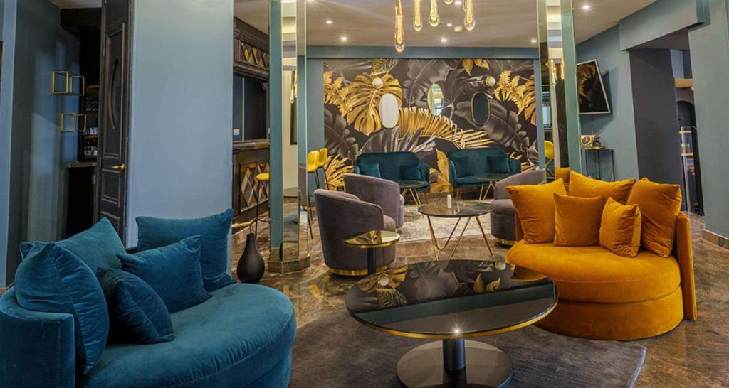 Posezení v ubytování Best Western Plus Le Picardy