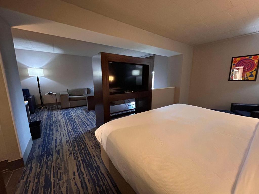 Skyline Hotel Detroit Airport, SureStay Collection by Best Western - King Suite Met Bankbed En Soaker Tub - Niet Roken