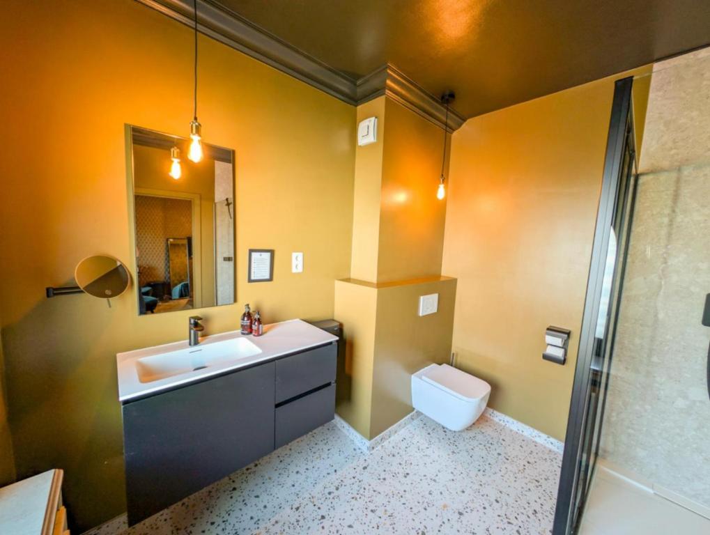 Koupelna v ubytování Porta Superia Boutique B&B