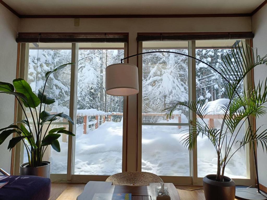 Hakuba Third Place Lodge durante l'inverno
