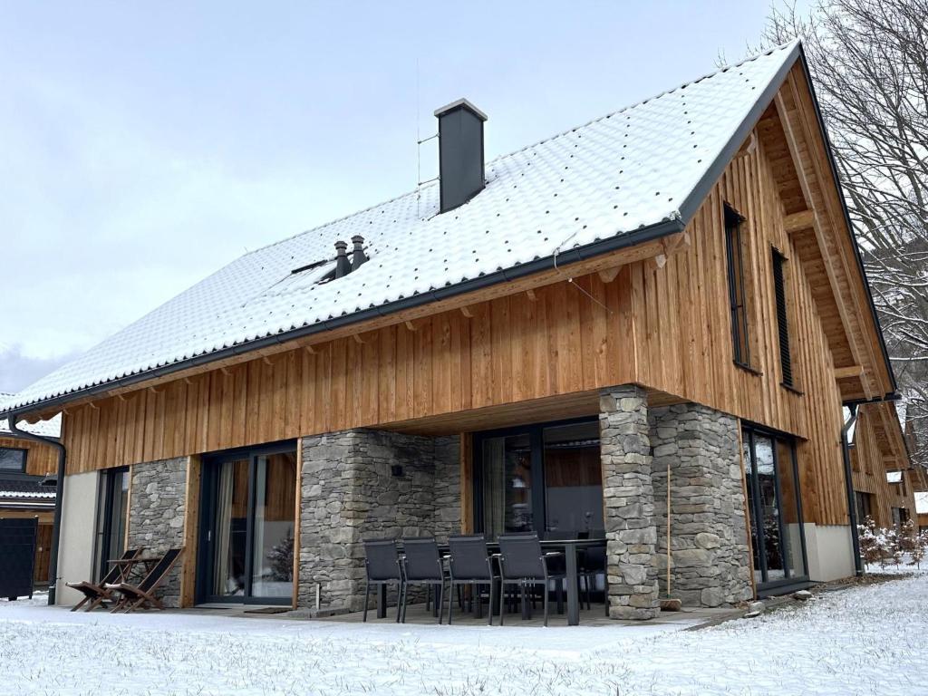 Mountain Chalet Bakkershof v zime