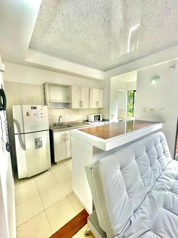 Kuchyň nebo kuchyňský kout v ubytování Hotel Torre Primavera