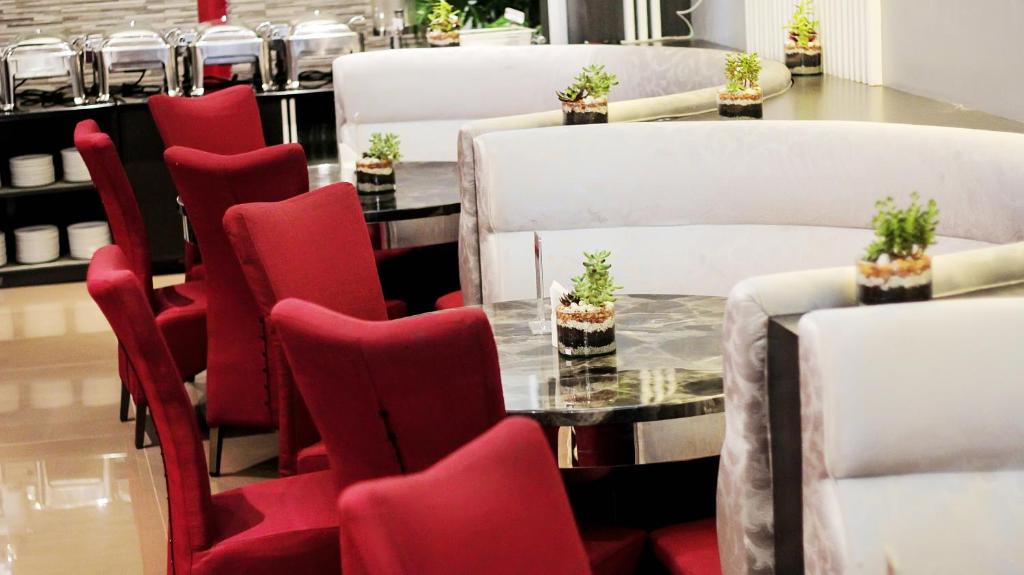 Posezení v ubytování Brentwood Suites
