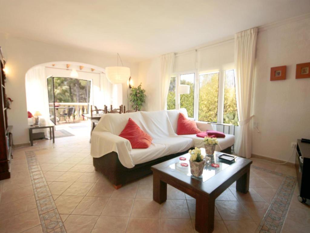 Posezení v ubytování Villa Amaya