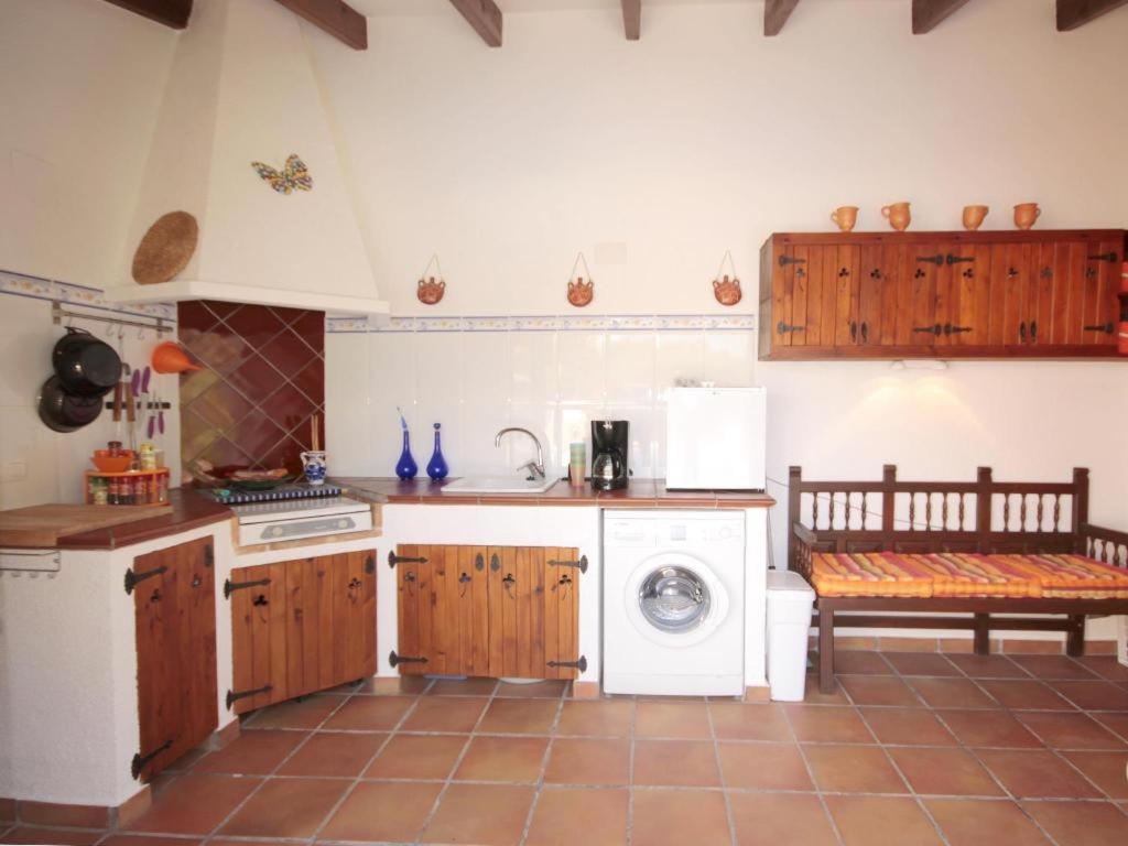Kuchyň nebo kuchyňský kout v ubytování Villa Amaya