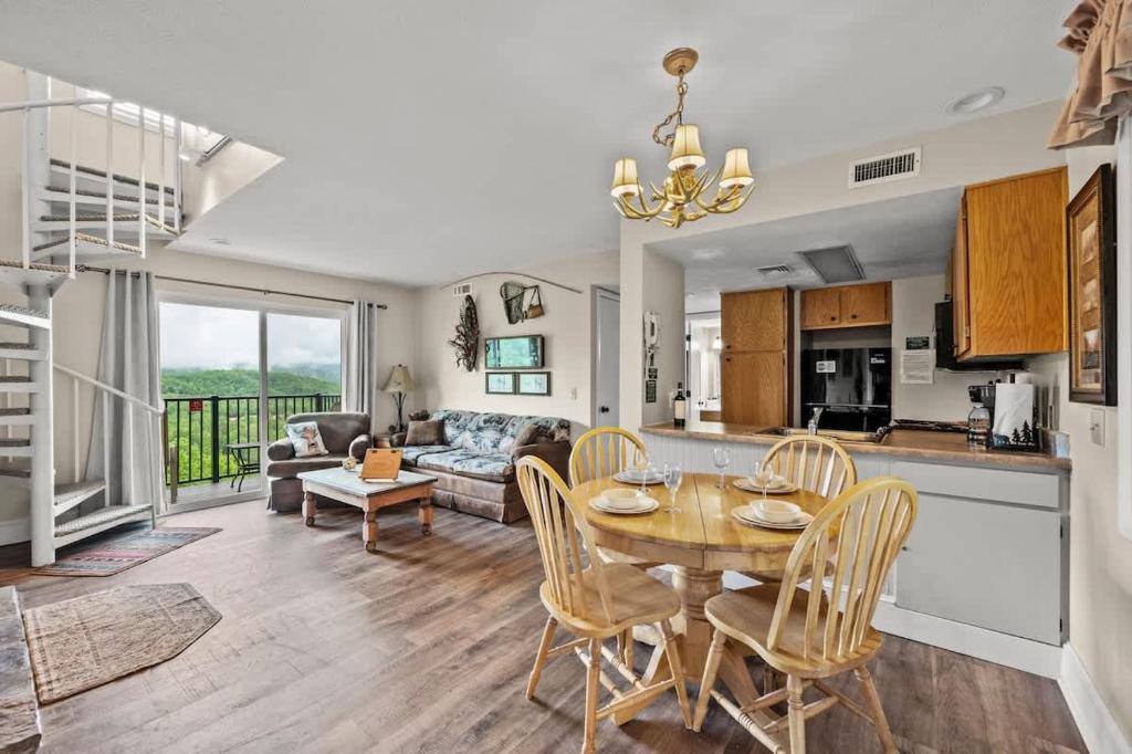 Køkken eller tekøkken på Woodland Retreat