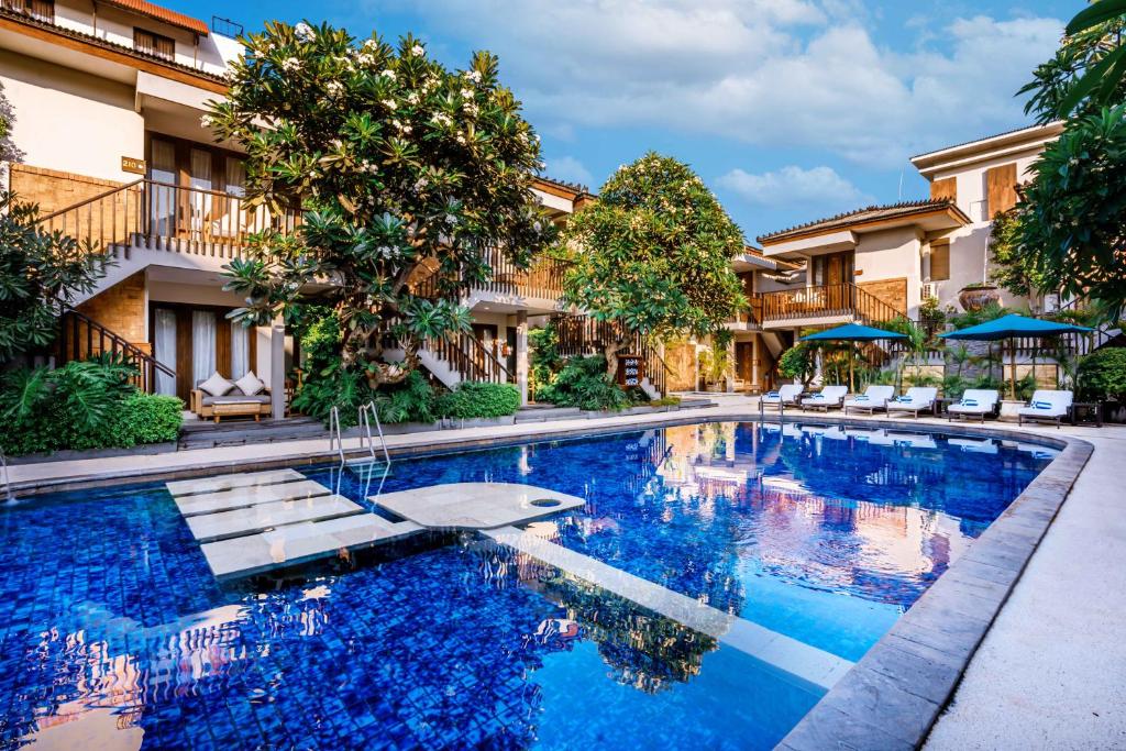 Bazén v ubytování Rama Garden Hotel Bali nebo v jeho okolí