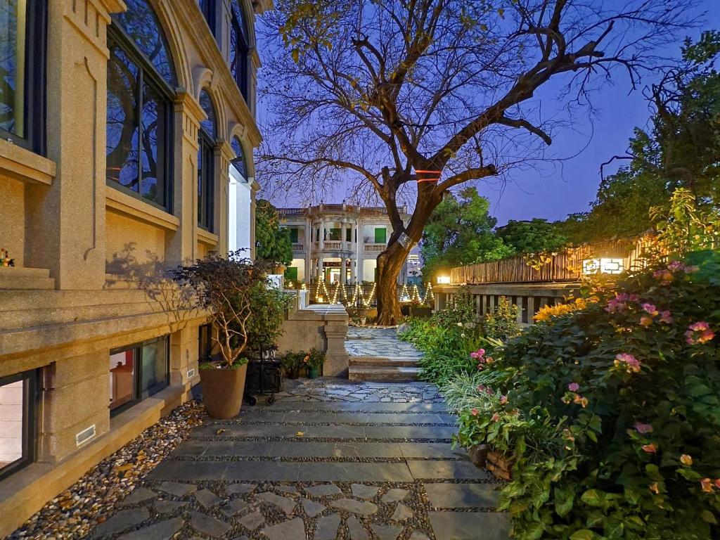 Zahrada ubytování Xiamen Gulangyu Heitan Hotel