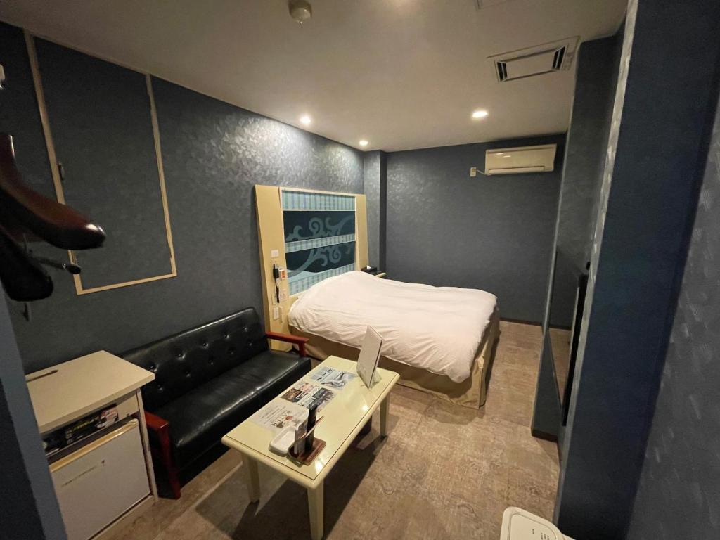 Postel nebo postele na pokoji v ubytování Hotel Vanilla (Adult Only)