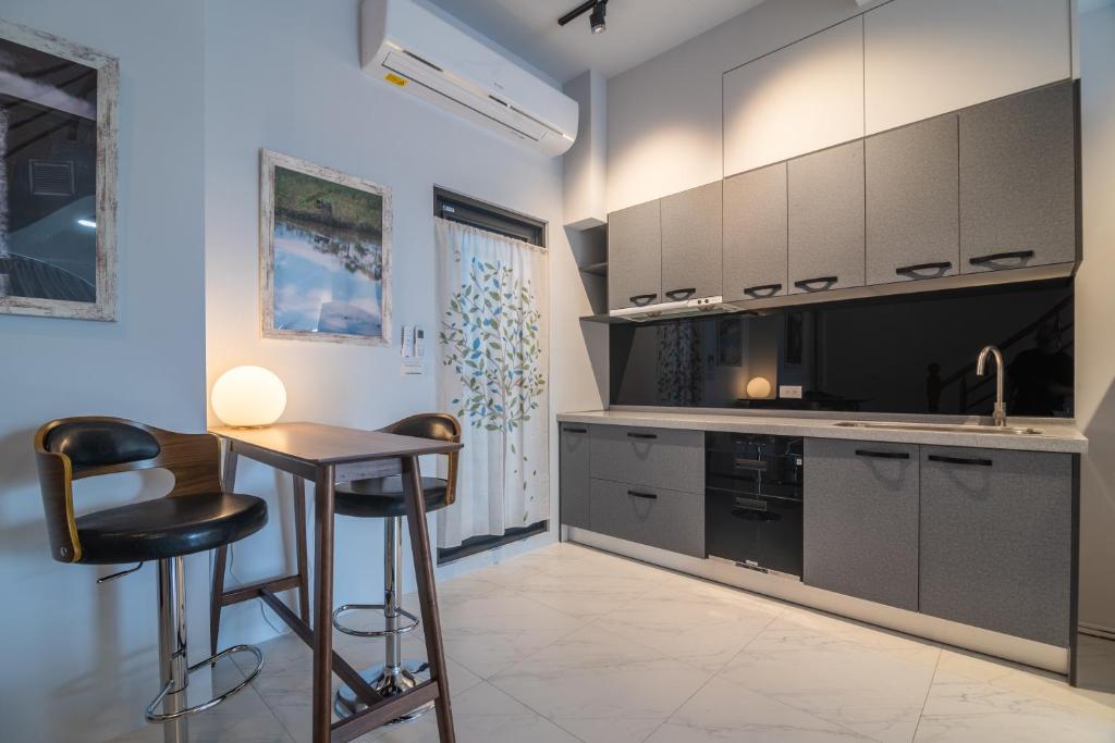 Dapur atau dapur kecil di 歸巢民宿 Homecoming