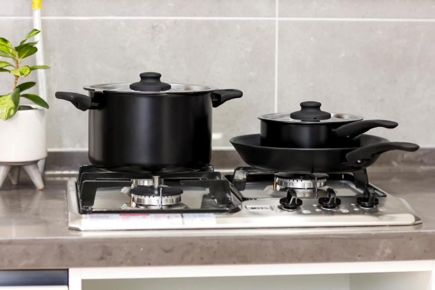 Cucina o angolo cottura di Eunhasu D&M Residence