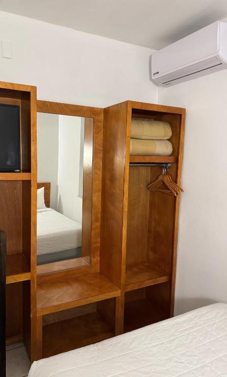 Postel nebo postele na pokoji v ubytování Hotel Posada Real