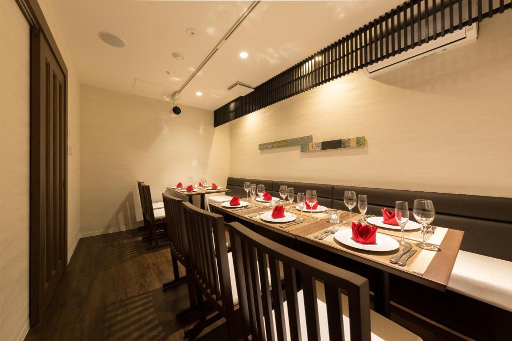 Restaurace v ubytování Matsue Excel Hotel Tokyu