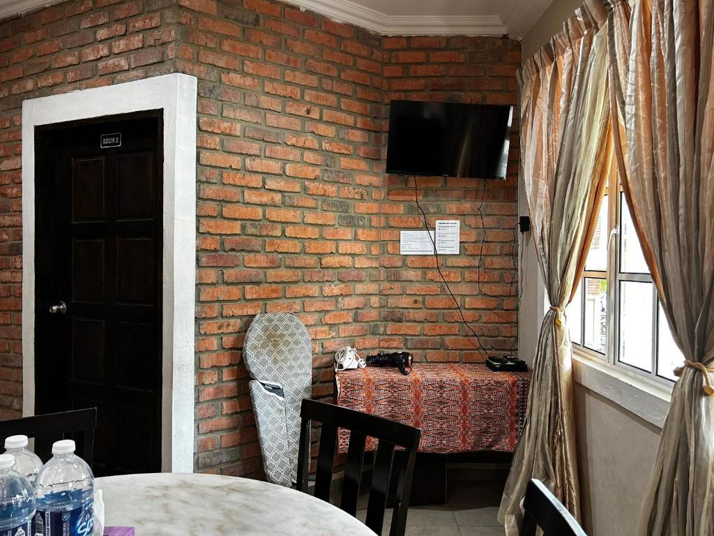 Posezení v ubytování Kundasang Guesthouse
