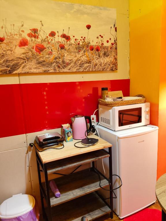 Kuchnia lub aneks kuchenny w obiekcie Pension Relax