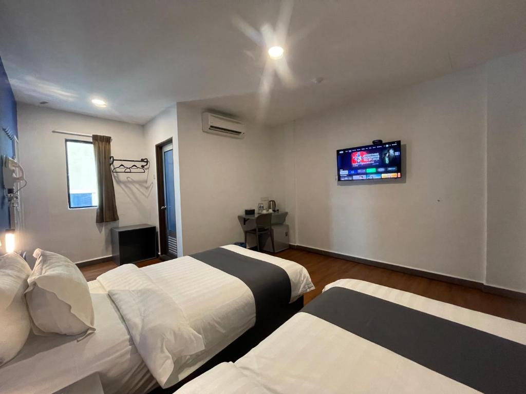 Asia Premium Hotel Kuala Terengganu - Superior Tweepersoonskamer Met 2 Aparte Bedden