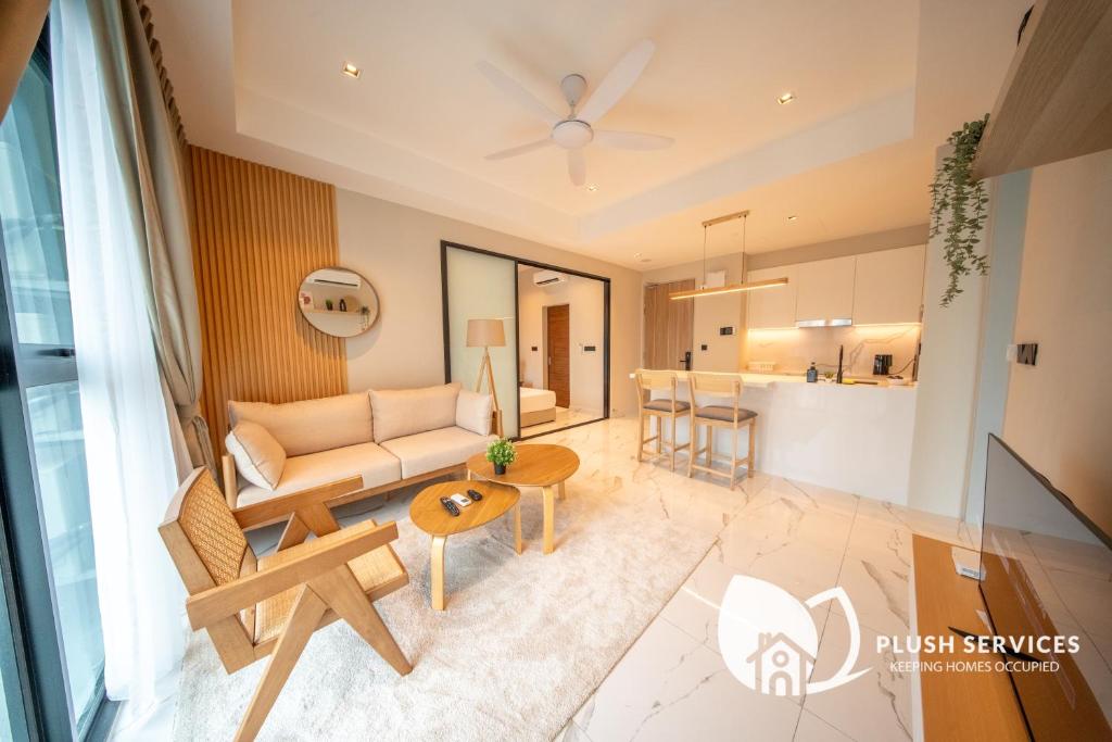 Plush Corduroy Ottoman Footstool with Storage, Black, Soft Fabric ...