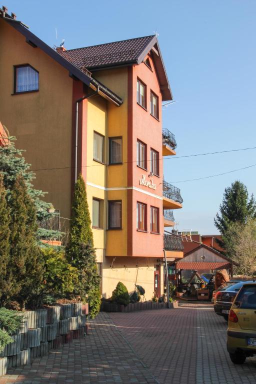 Budova, kde se bed and breakfast nachází